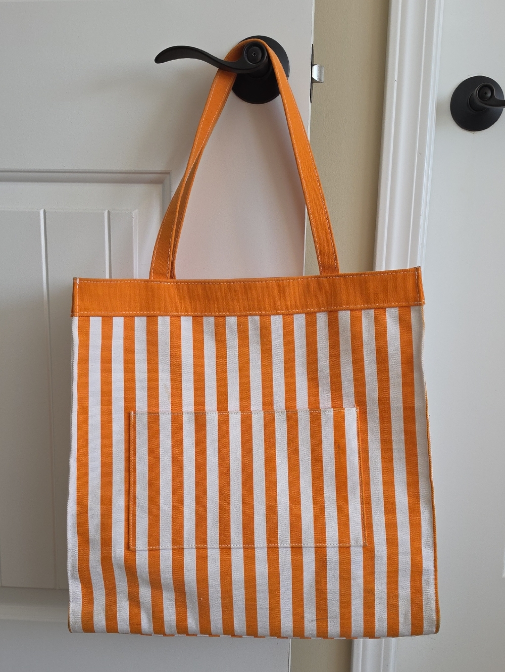 Bath & Body Works Orange Interior Tote Sun Charm